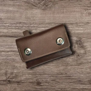 No.004 | Magnet Mini Wallet | Chocolate